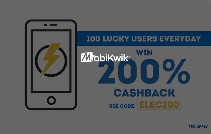 Mobikwik Recharge Bill Pay Deal Coupon Code