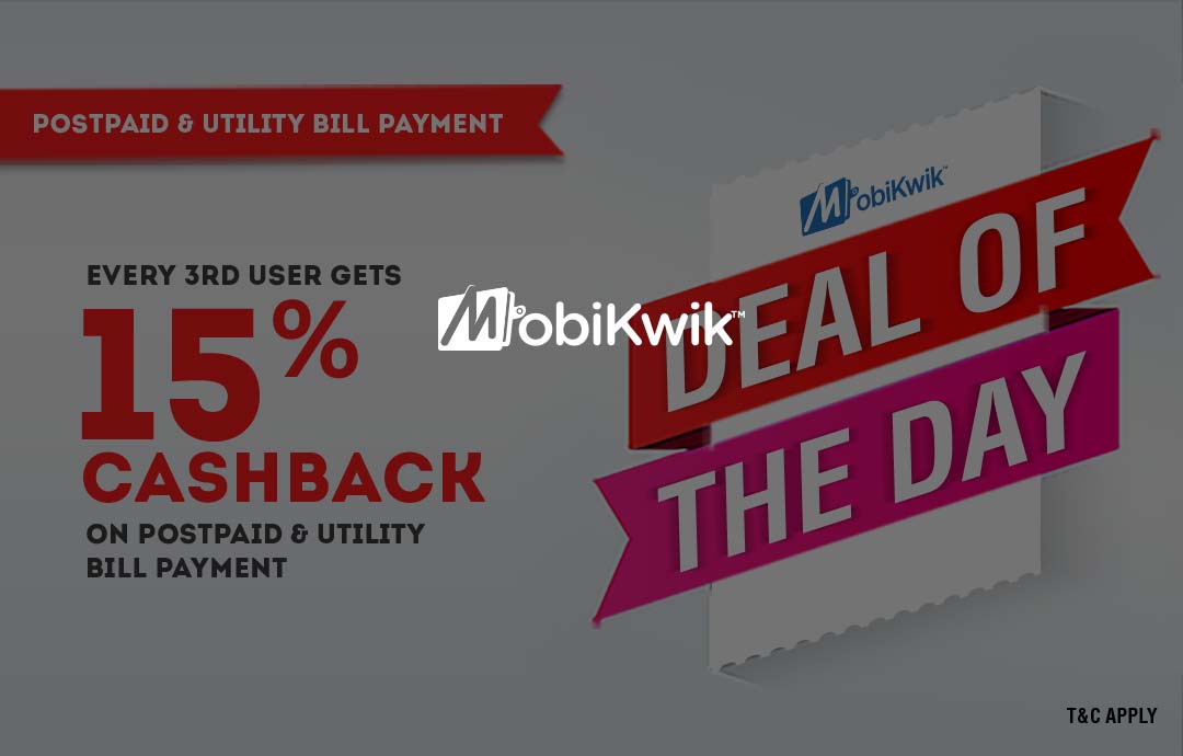 Mobikwik Recharge Bill Pay Deal Coupon Code