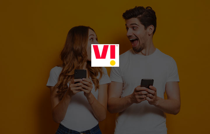 Get flat Rs.50 Cashback on first VI recharge of the month